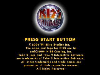 KISS Pinball screenshot 3 for Playstation